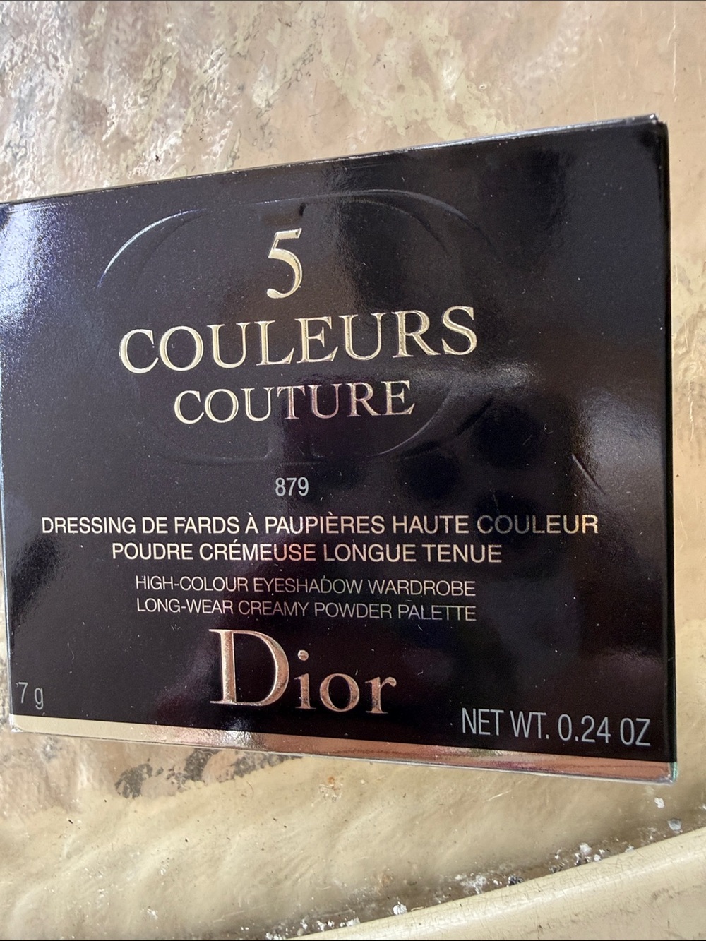 Dior 5 Couleurs Couture Eyeshadow Palette - Black and Gold